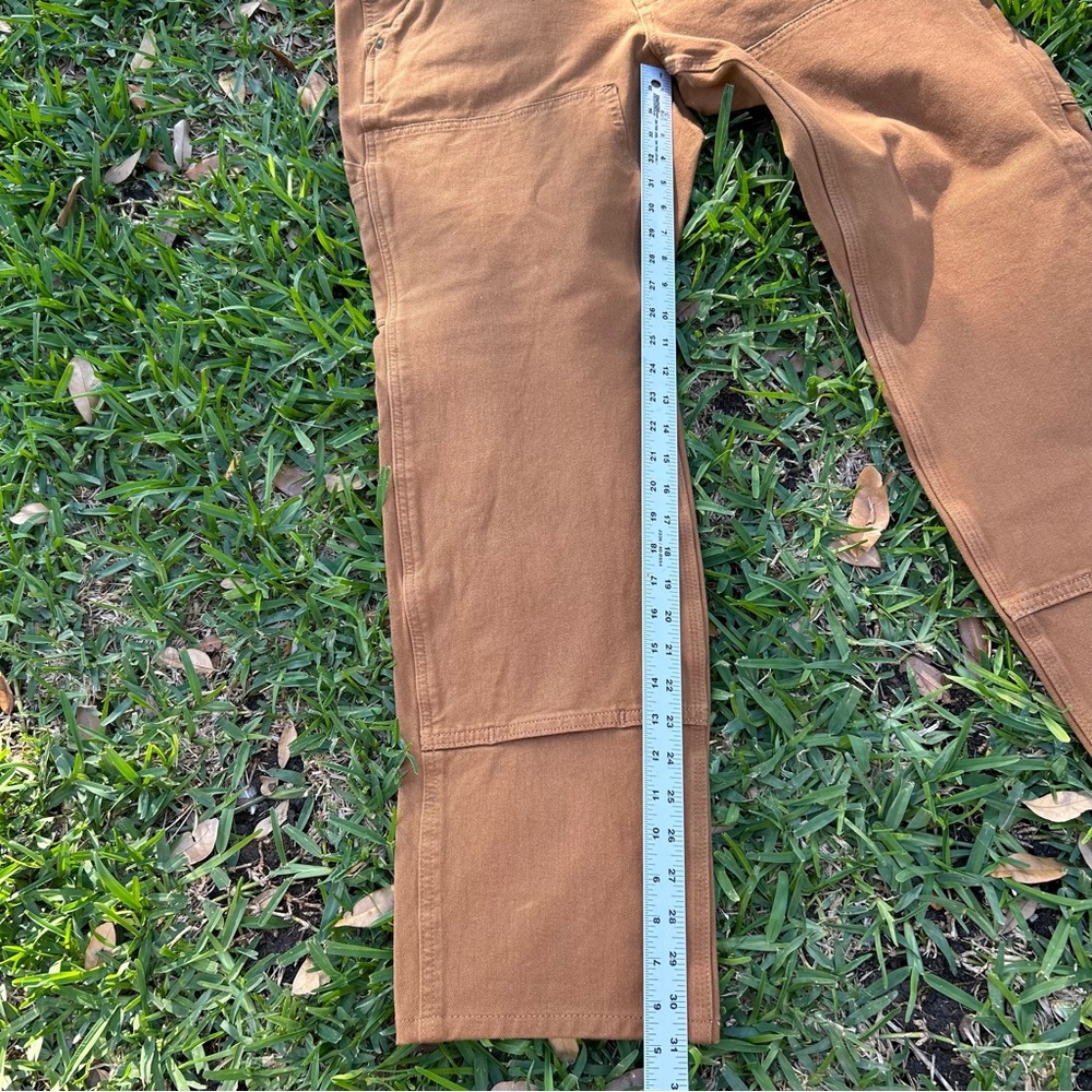 Carhartt Double Front Relaxed Fit Rugged Flex Pants Women’s Size 18 Tall B6 - Picture 5 of 8